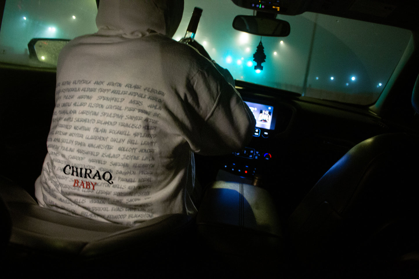 "CHIRAQ BABY" Hoodie (White)