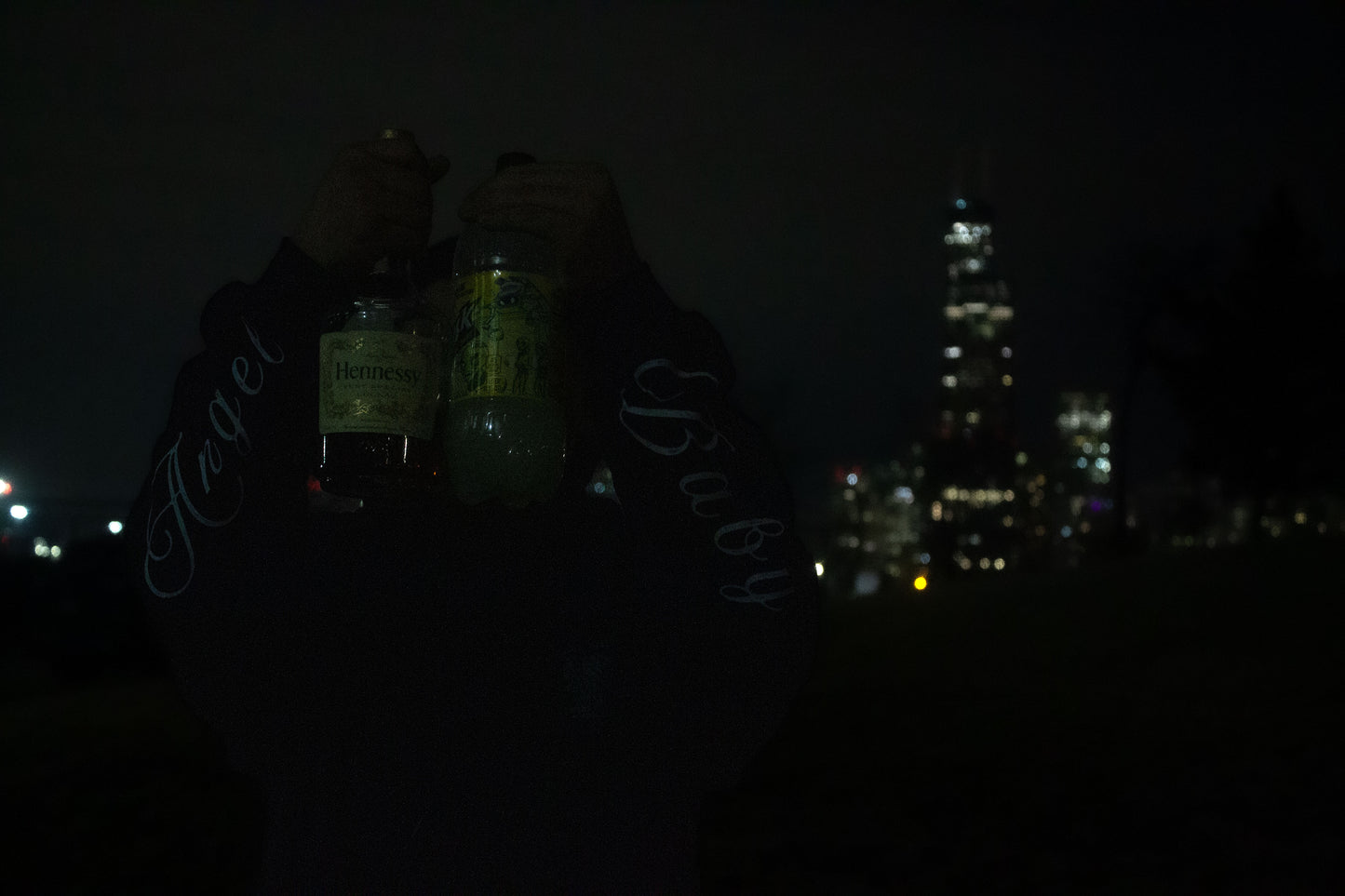 "ANGEL BABY" Hoodie (Black)