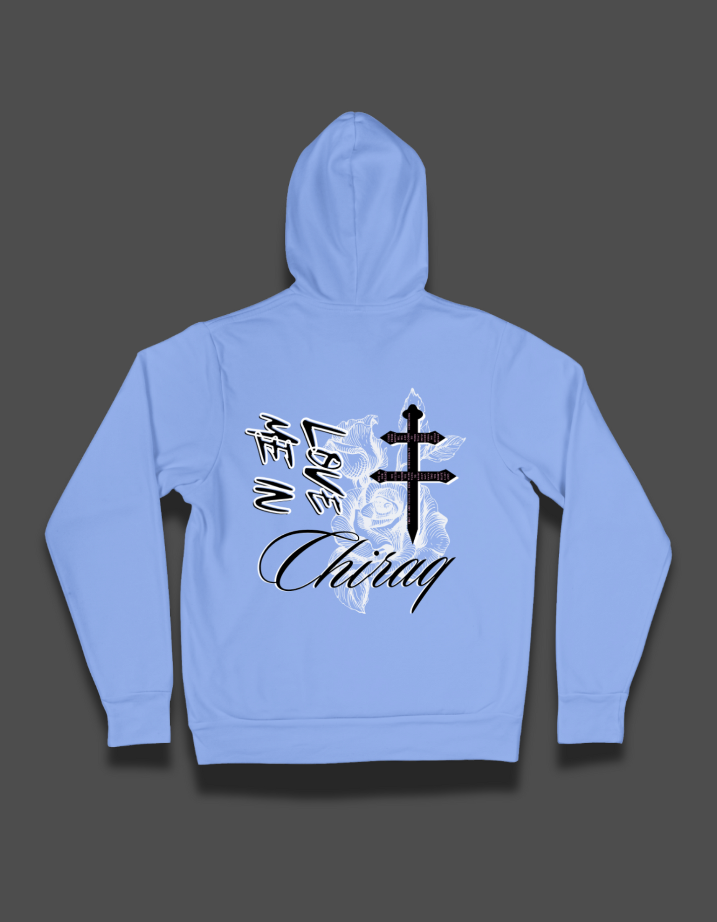 "LOVE ME" Hoodie (Baby Blue)