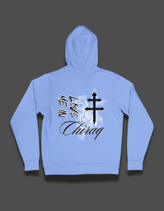 "LOVE ME" Hoodie (Baby Blue)