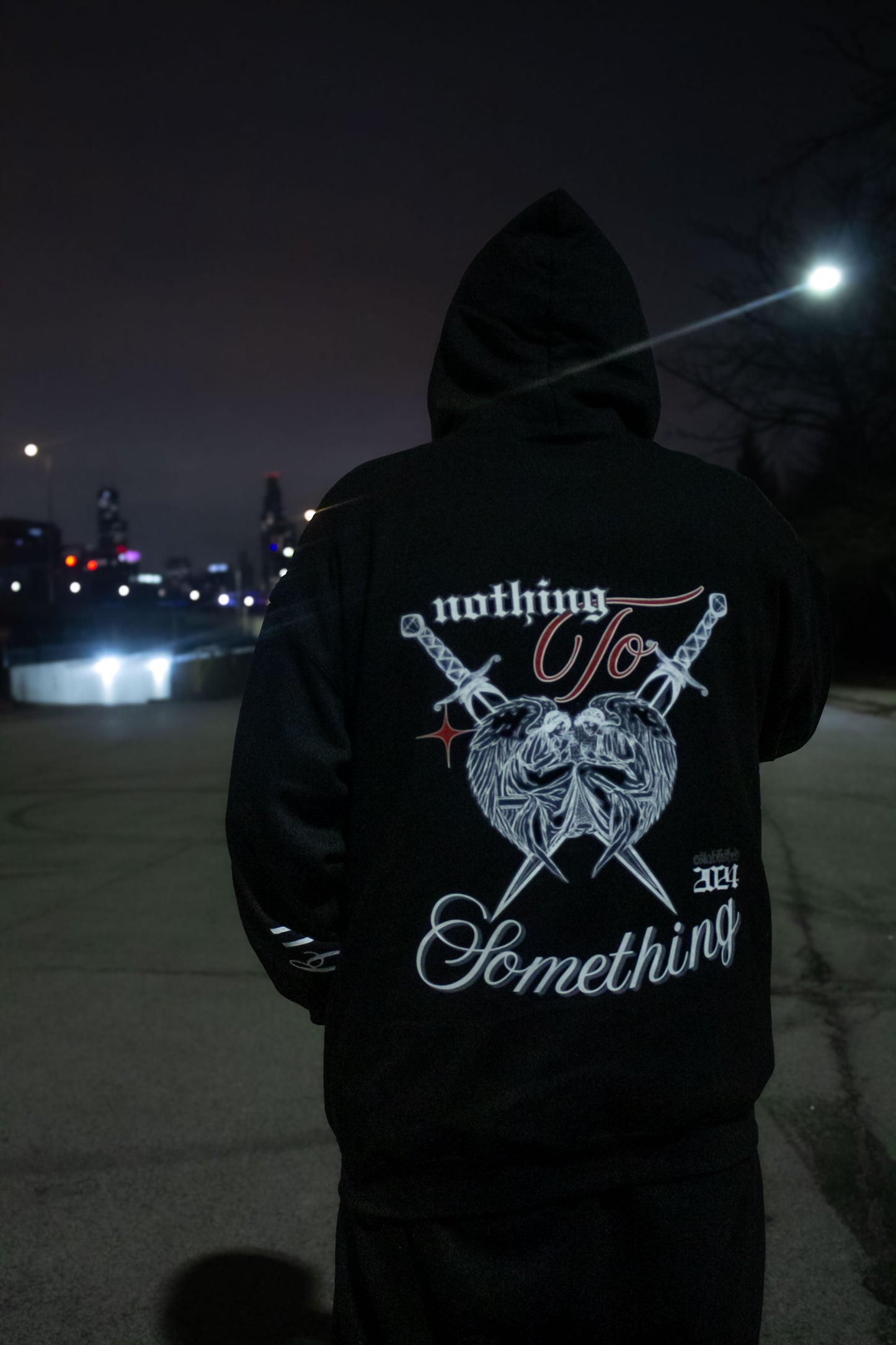 "ANGEL BABY" Hoodie (Black)