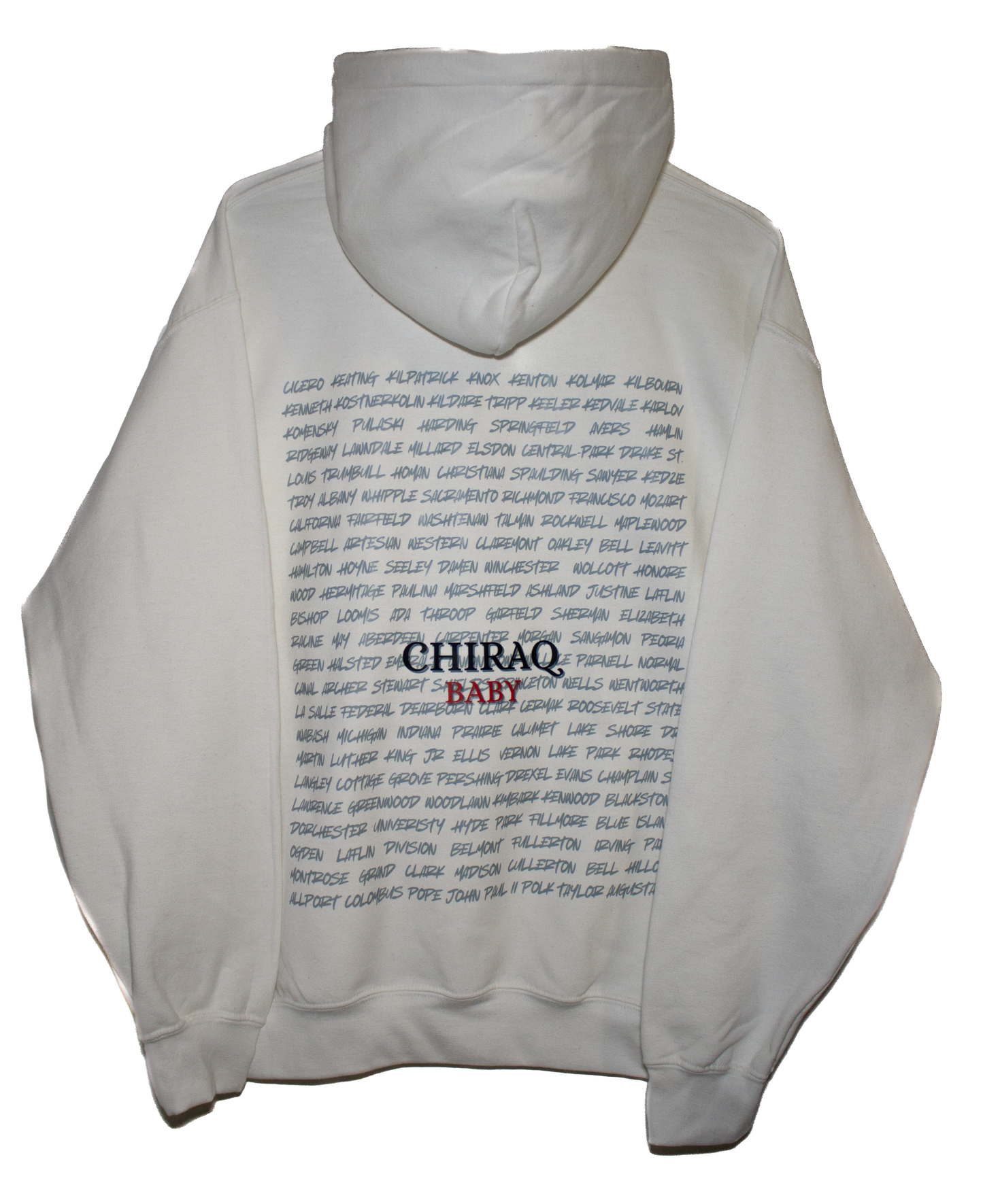 CHIRAQBABY White Hoodie