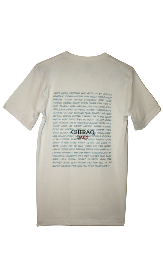 White CHIRAQBABY T-Shirt