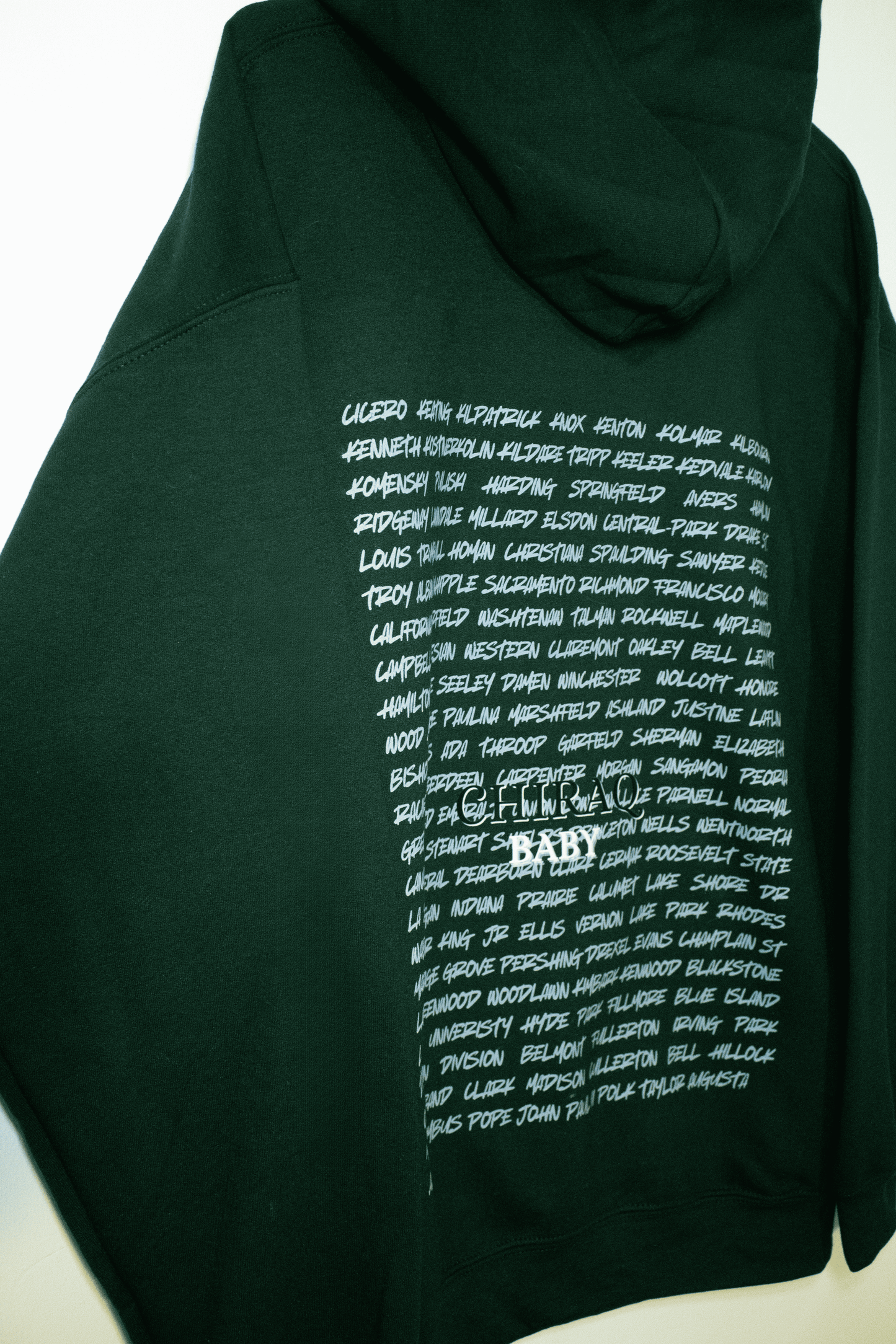 Green CHIRAQ BABY Hoodie