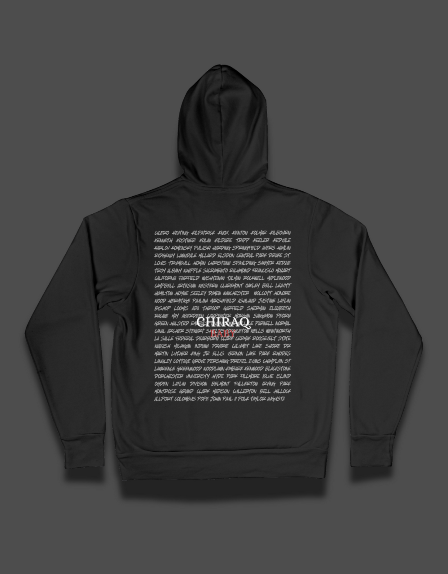 "CHIRAQ BABY" Hoodie (Black)