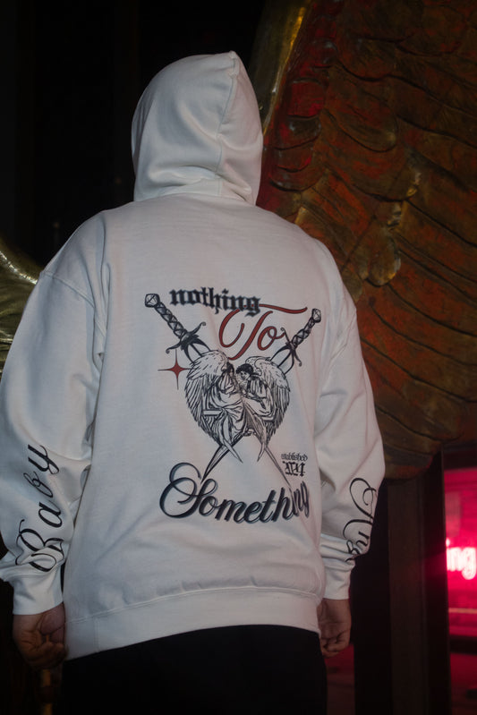 "ANGEL BABY" Hoodie (White)