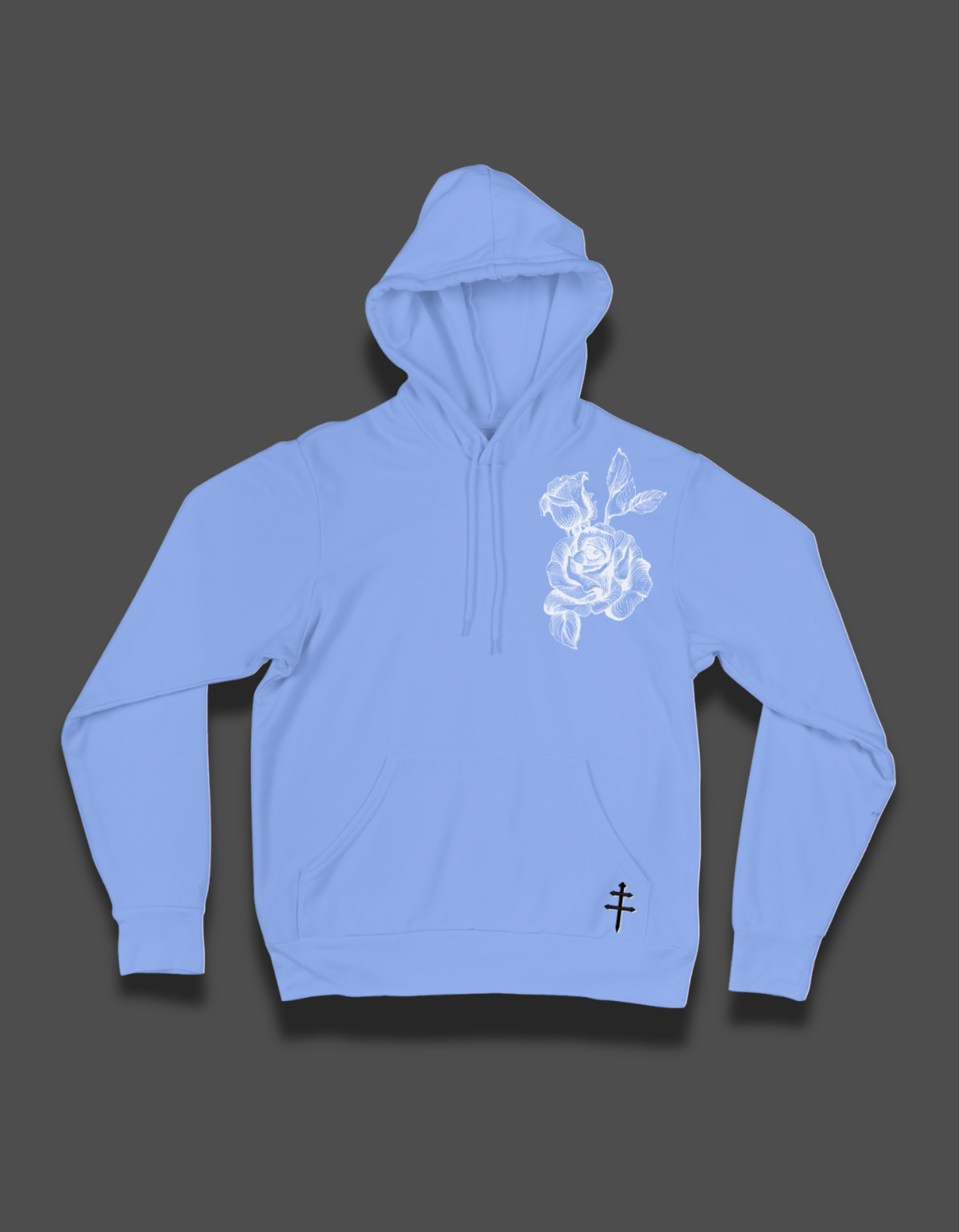 "LOVE ME" Hoodie (Baby Blue)